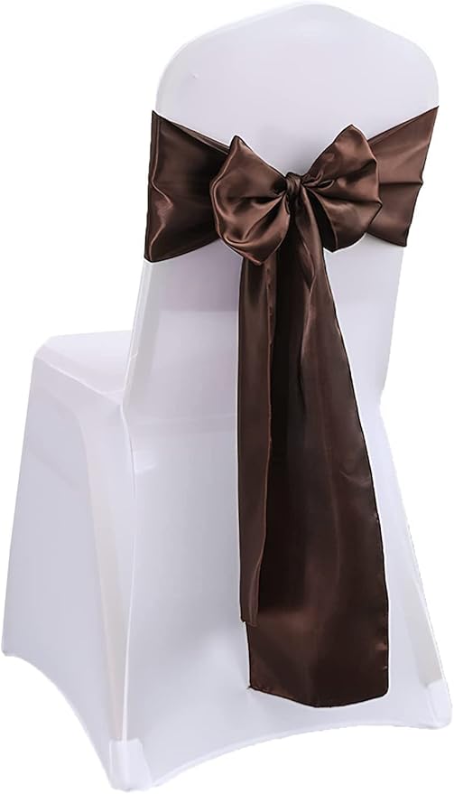Satin Brown Sashes