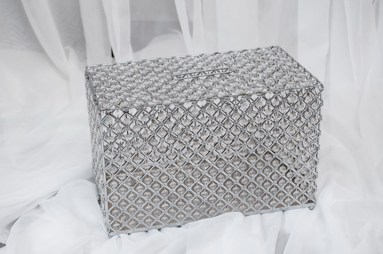 silver bling money box