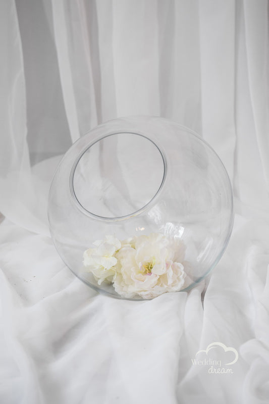 Small Glass Bowl Card Holders