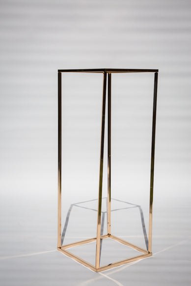 Gold Harlow stands