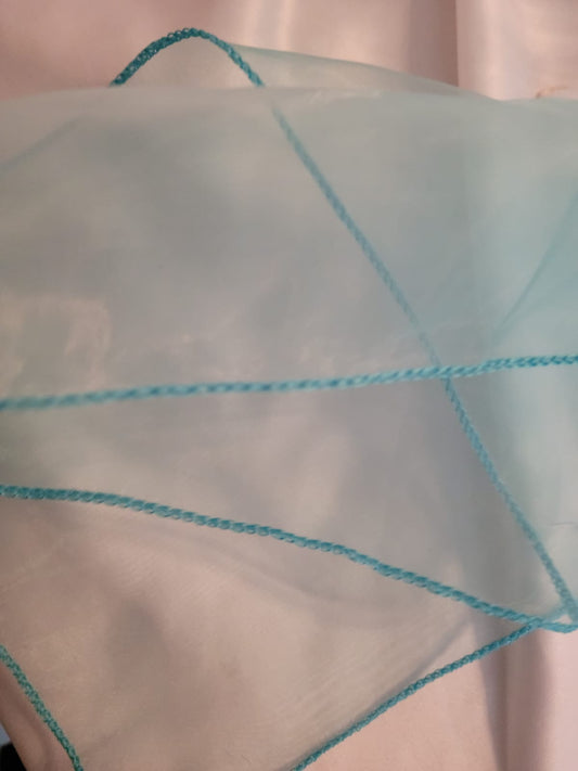 Sashes Organza Baby Blue