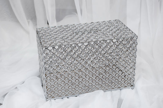 silver bling money box