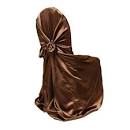 chocolate brown stain tie back